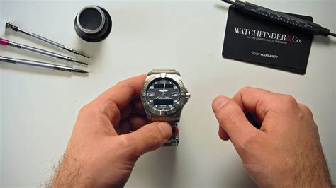 breitling xerospace|Breitling aerospace setting instructions.